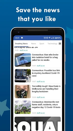 New Zealand News Screenshot 2