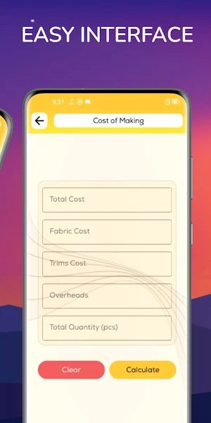 Garment & Textile Calculator Screenshot 1