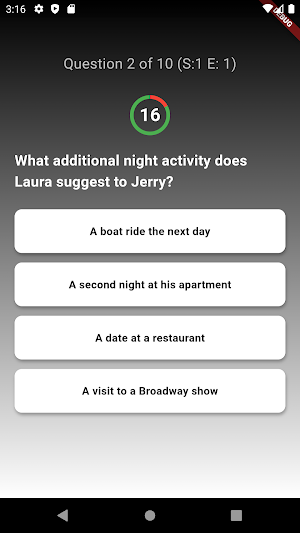 Seinfeld Trivia Quiz Screenshot 2