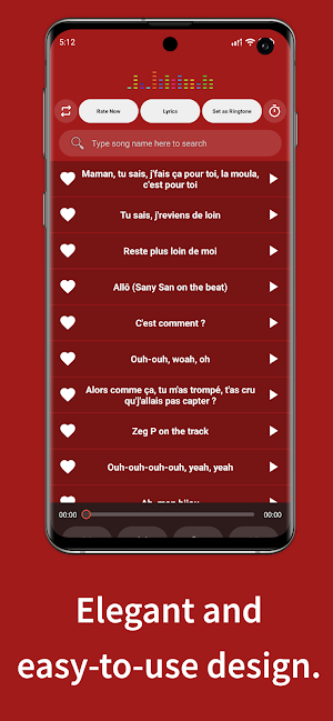 Music Wejdene & Lyrics Offline Screenshot 1