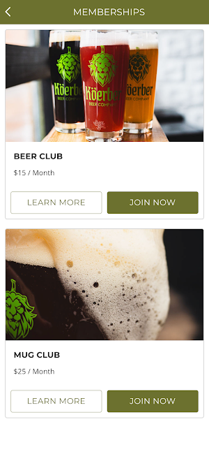 Koerber Beer Co. Screenshot 1