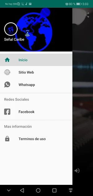 Señal Caribe Screenshot 1