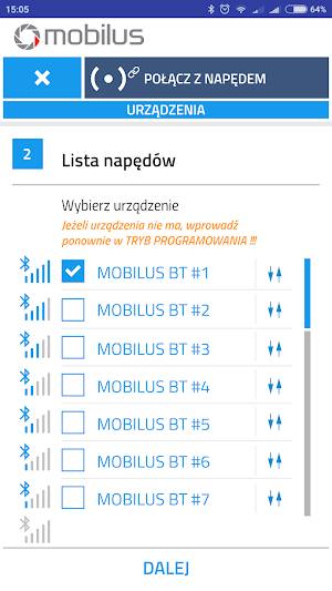 Mobilus Instalator Screenshot 1