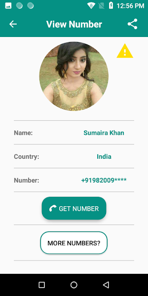 Indian Girls Number Video Call Screenshot 2