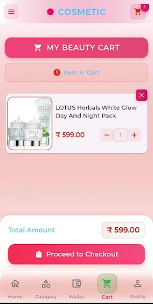 Cosmetic App Screenshot 2