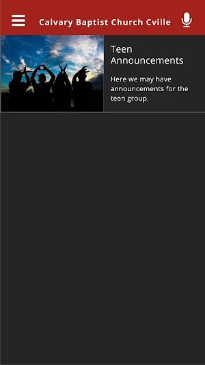 Calvary Baptist Church Cville Screenshot 0
