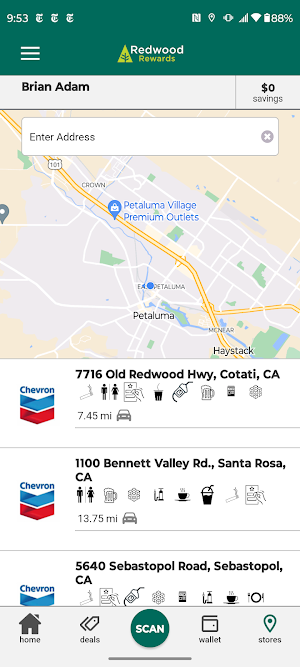 Redwood Rewards Screenshot 1