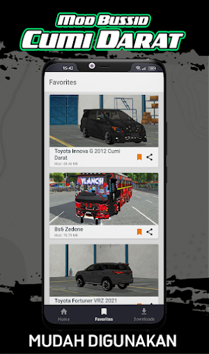 Mod Bussid Cumi Darat 2024 Screenshot 2
