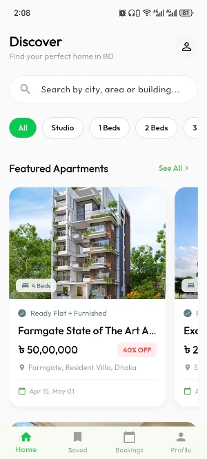 SaleFlats: Smart Home Finder Screenshot 1