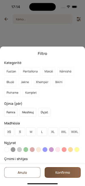 Veshje per Ju Screenshot 1