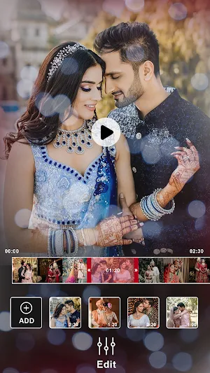 Wedding Anniversary Video Make Screenshot 3