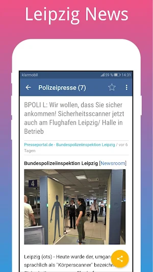 Leipzig Nachrichten Screenshot 3