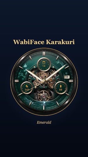 Karakuri Japanese Watch Face Screenshot 2