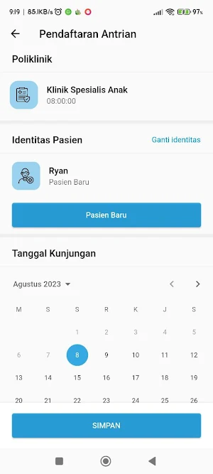 Antrian RSUD dr. M. Ashari Screenshot 3