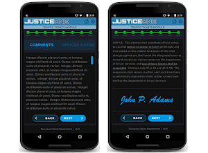 JusticeONE: eTicketing Mobile  Screenshot 3