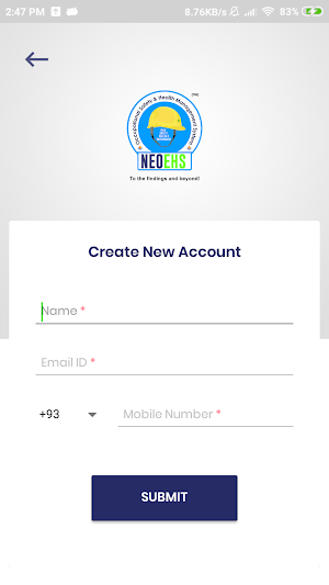 NeoEHS (Safety Inspection App) Screenshot 2