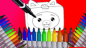 LankyBox Coloring Book Screenshot 0