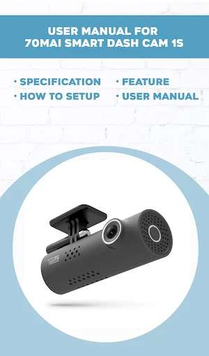 70mai Smart Dash Cam 1S Guide Screenshot 0