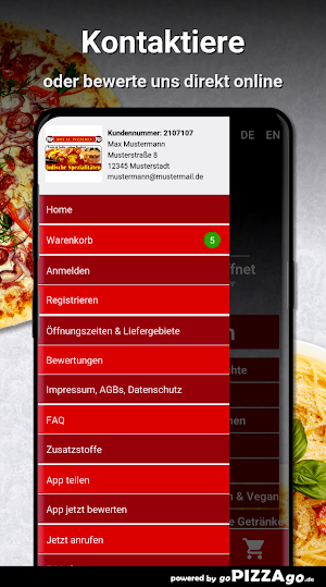 New Royal Pizzeria Herford Screenshot 2