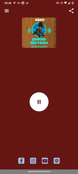 Rádio Rancho São Paulo Screenshot 2