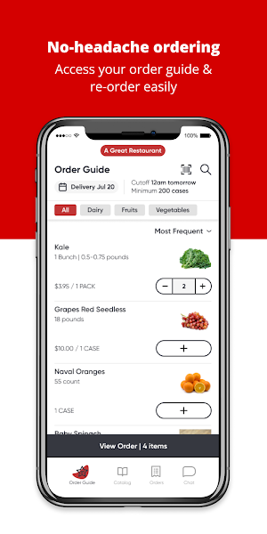 Marathon Food Service Screenshot 0