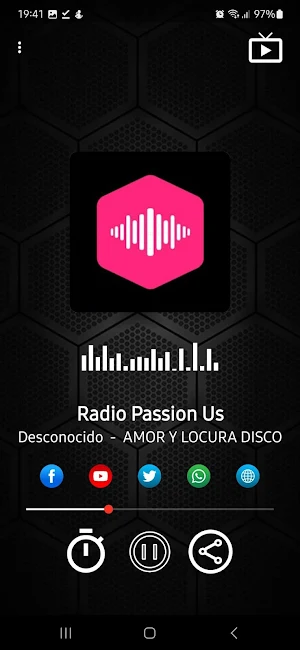 Radio Passion Us Screenshot 1