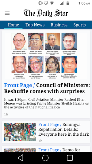 The Daily Star - Bangladesh Screenshot 0