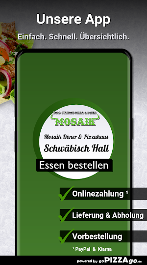 Mosaik Döner - Pizzahaus Schwä Screenshot 0