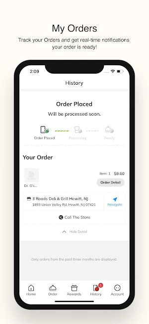 3 Roads Deli and Grill Screenshot 2