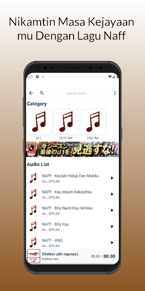 Lirik Lagu Naff Offline Screenshot 1