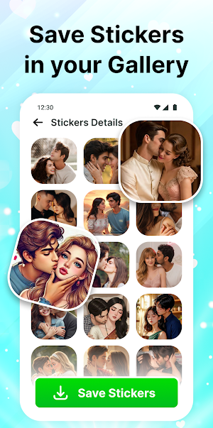 Romantic Stickers – WAStickers Screenshot 3