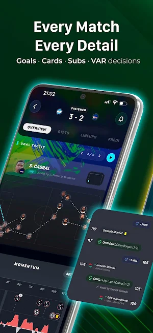 TonyScore Football Live Scores Screenshot 2