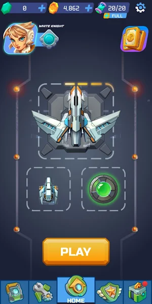 GalaxyPirates - space shooting Screenshot 1