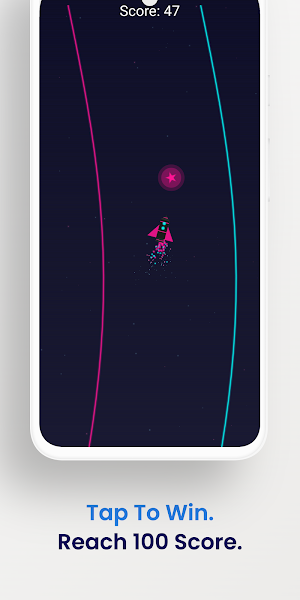 Tap Rocket X - Reach 100 Score Screenshot 3