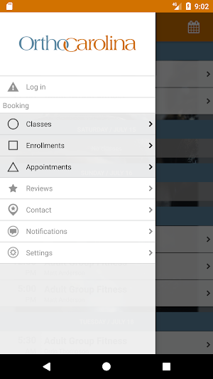OrthoCarolina Wellness Screenshot 1