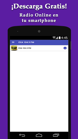 EXA FM 104.9 - Radio Online Screenshot 0
