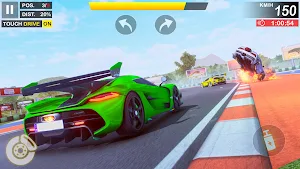 Crazy Car Offline Racing Games Screenshot 2