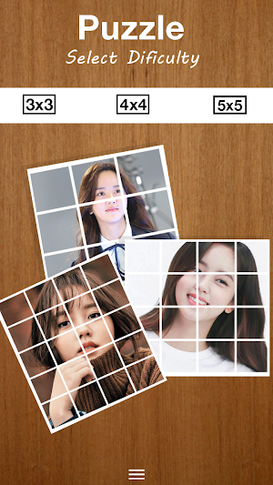 Slide Puzzle Kim So-hyun Game Screenshot 3