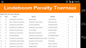 Lindeboom Penaltytoernooi Screenshot 1