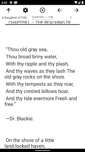 Book, A Daughter of Fife Screenshot 1