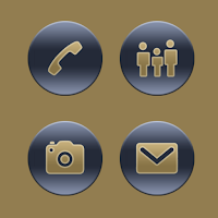 Frosted Corn On Gray Icons