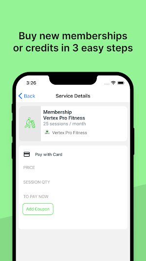 Vertex Pro Fitness Screenshot 1