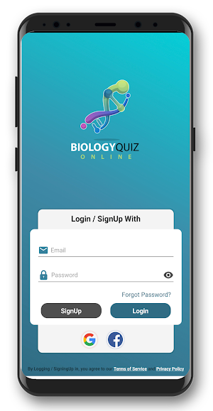 Biology Quiz Screenshot 0