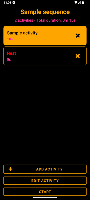 Upa Intervals Screenshot 1
