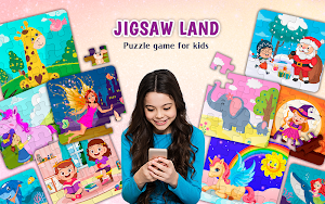 Kids Puzzles Game for Girls & Boys Screenshot 0