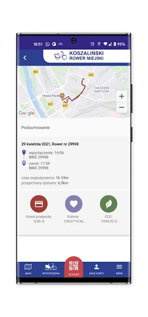 Koszaliński Rower Miejski Screenshot 1