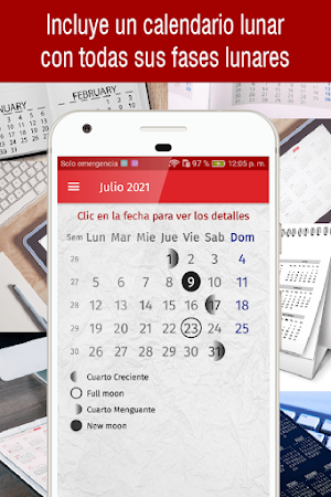 Calendario chileno 2021 con feriados chile 2021 Screenshot 3