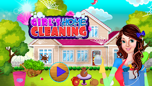 Girlz Home Cleaning: Messy house clean up Screenshot 3