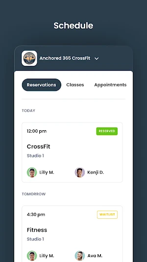 Anchored 365 CrossFit Screenshot 2