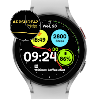 Circle Panel Watch Face